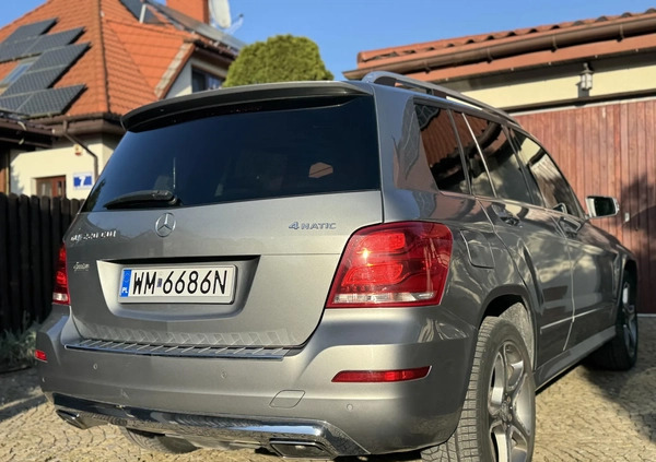 Mercedes-Benz GLK cena 74000 przebieg: 128000, rok produkcji 2012 z Warszawa małe 232